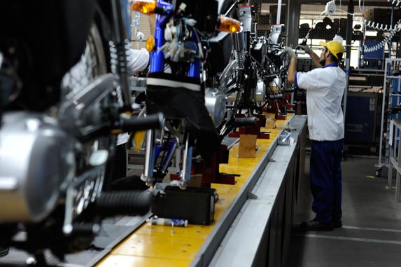 Suzuki inauguró la primera línea de ensamblado en la Argentina
