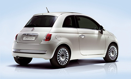 Fiat 500 atras