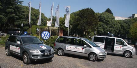 Volkswagen y la llama olimpica