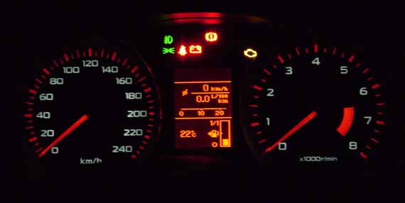 Tablero Mitsubishi Noche