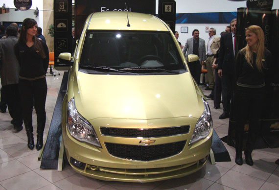 Presentacion del Chevrolet Agile en Concesionarios Chevrolet