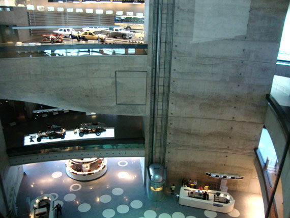 Interior Museo Mercedes Benz Stuttgart