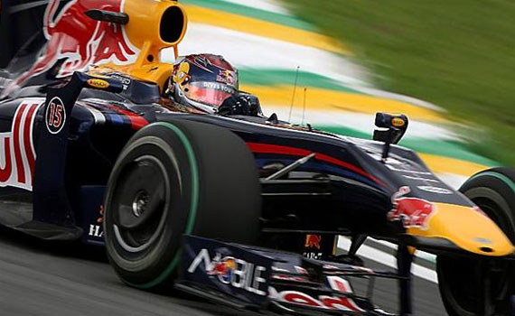 Mark Webber gano Gran premio Brasil