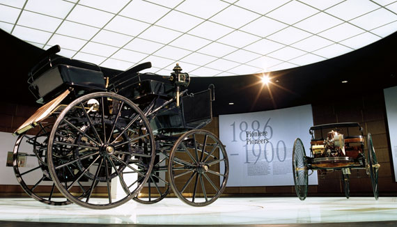 Carruaje motorizado Benz