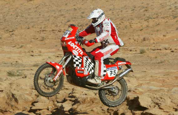 Moto Dakar Loctite