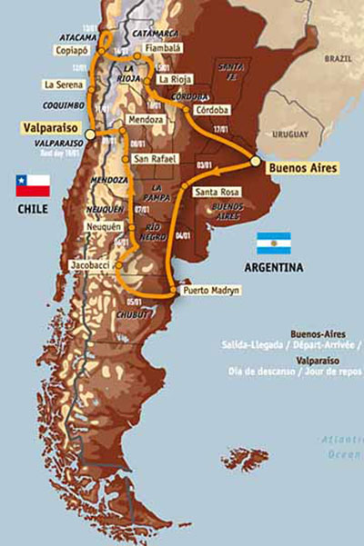 Rally Dakar: Argentina - Chile 2009
