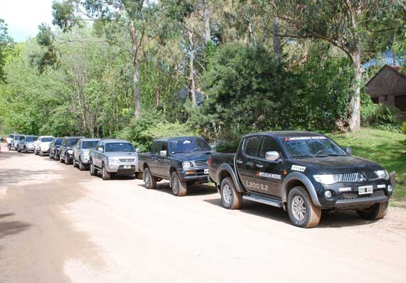 Travesia Mitsubishi en Carilo