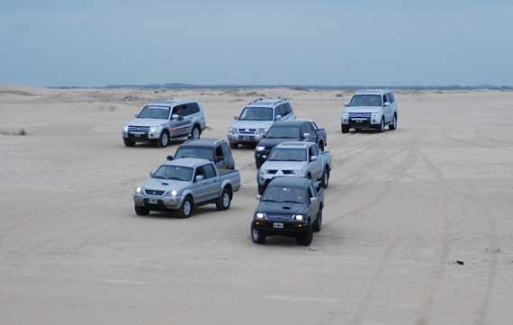 Travesia Mitsubishi en Carilo