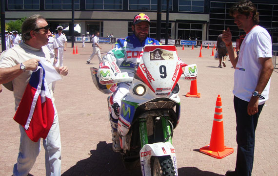 Chaleco Lopez Dakar 2010