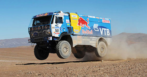 Camiones novena etapa Dakar 2010