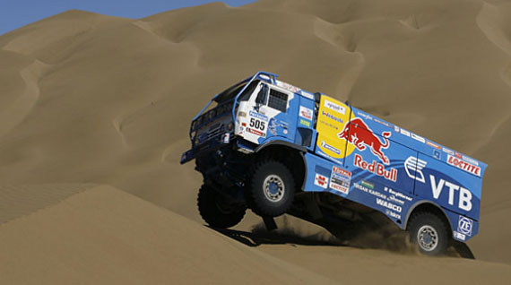 Camiones Octava Etapa Dakar 2010