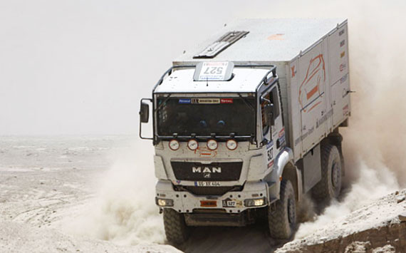 Bauerle 6 etapa Dakar 2010
