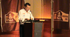 Briefing pilotos Dakar 2010