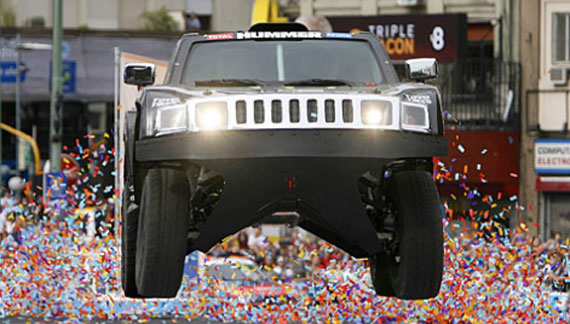 Gordon Hummer Dakar 2010