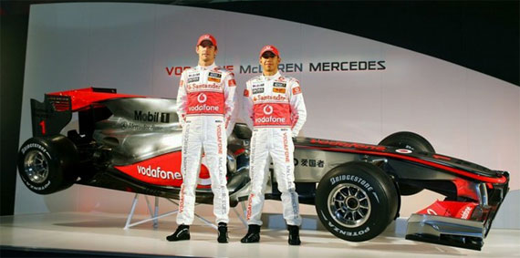 McLaren Mercedes Formula 1 MP4-25