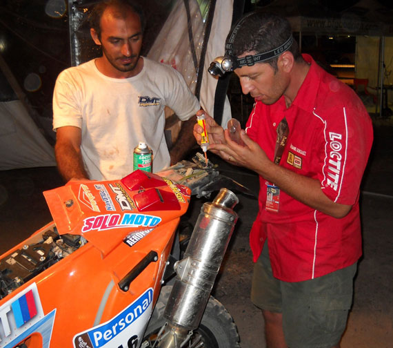 moto 116 Dakar 2010