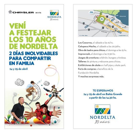 Chrysler sponsor del 10° Aniversario de Nordelta