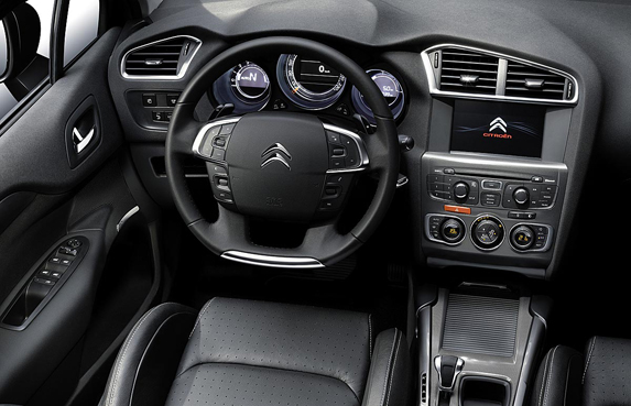 Nuevo Citroen C4 consola Nuevo Citroen C4 consola