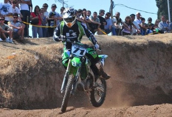 Kawasaki hizo podio en Córdoba