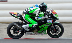 Kawasaki hizo podio en Córdoba