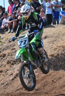 Kawasaki hizo podio en Córdoba
