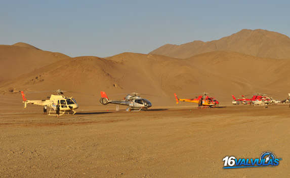 Vivac de Copiapo durante el Dakar 2011