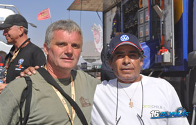 Vivac de Copiapo durante el Dakar 2011