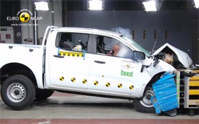 Ford Ranger, 5 estrellas EuroNcap