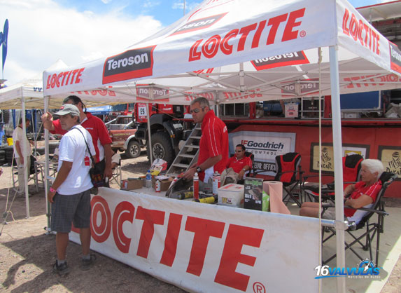 Vivac de Fiambalá en el Dakar 2012
