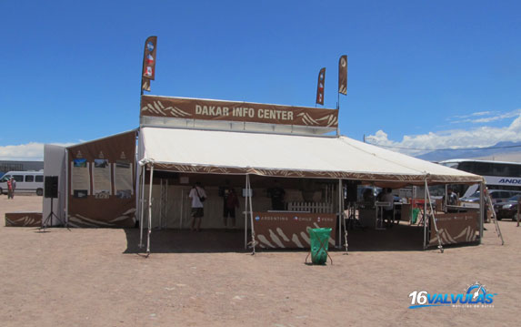 Vivac de Fiambalá en el Dakar 2012