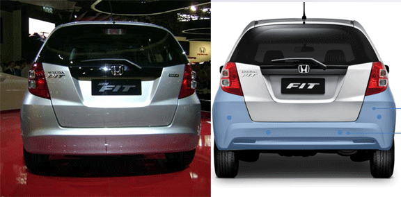 Nuevo Honda Fit 2013 cambios-atras Nuevo Honda Fit 2013