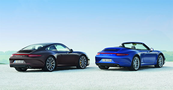 p5 Porsche 911 Carrera 4 y Carrera 4S