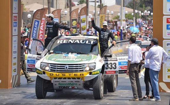 renault en el dakar