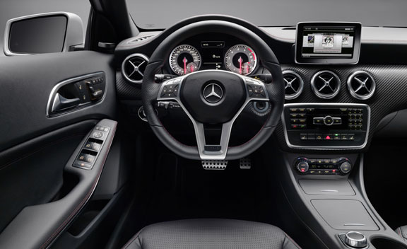 Interion nuevo Mercedes Benz Clase A