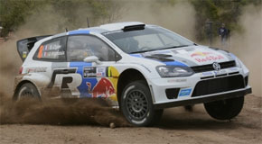 Sebastien Ogier con el Volkswagen Polo