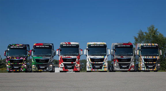Camiones MAN Tatoo Trucks