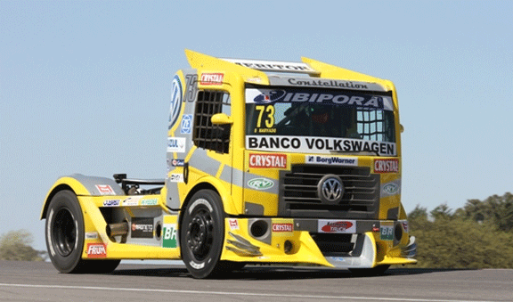 Leandro Totti y Felipe Giaffone Fórmula Truck