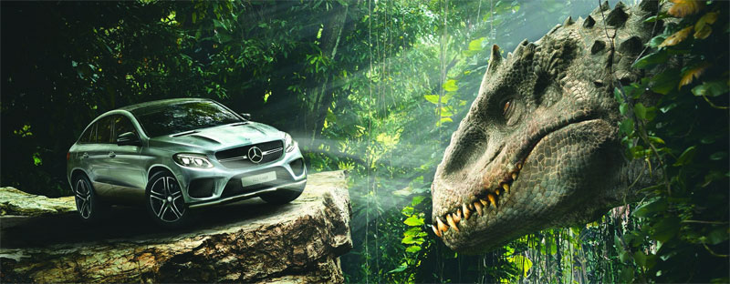 Mrecedes Benz Jurassic Park