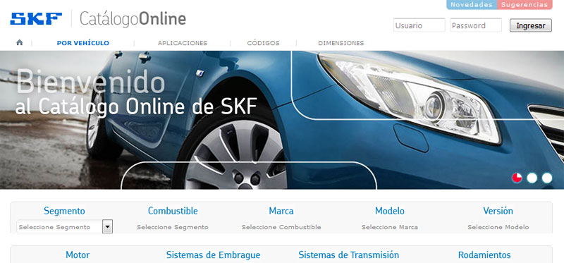 catalogo online SKF