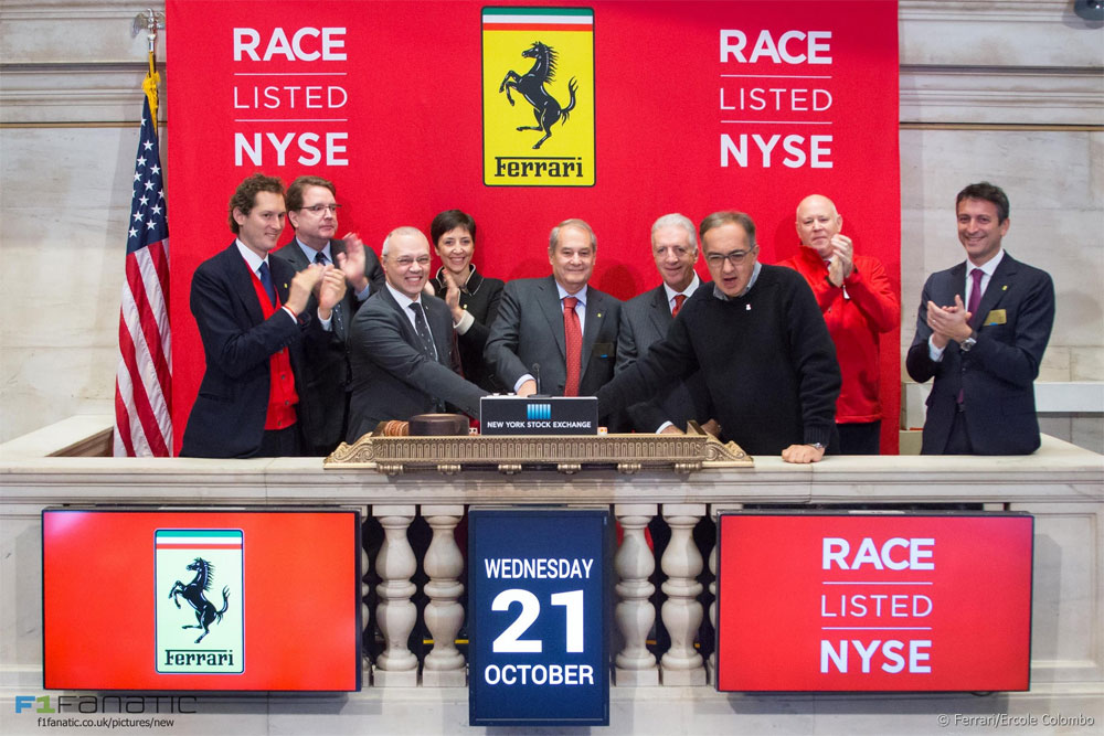 ferrari en wall street