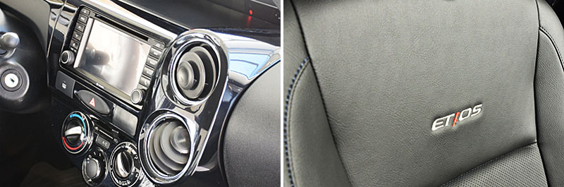 interior etios platinum