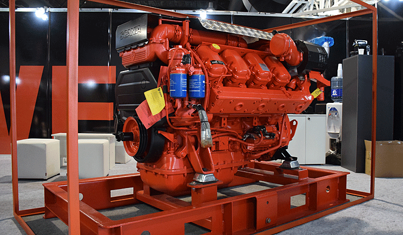 motor v8 scania