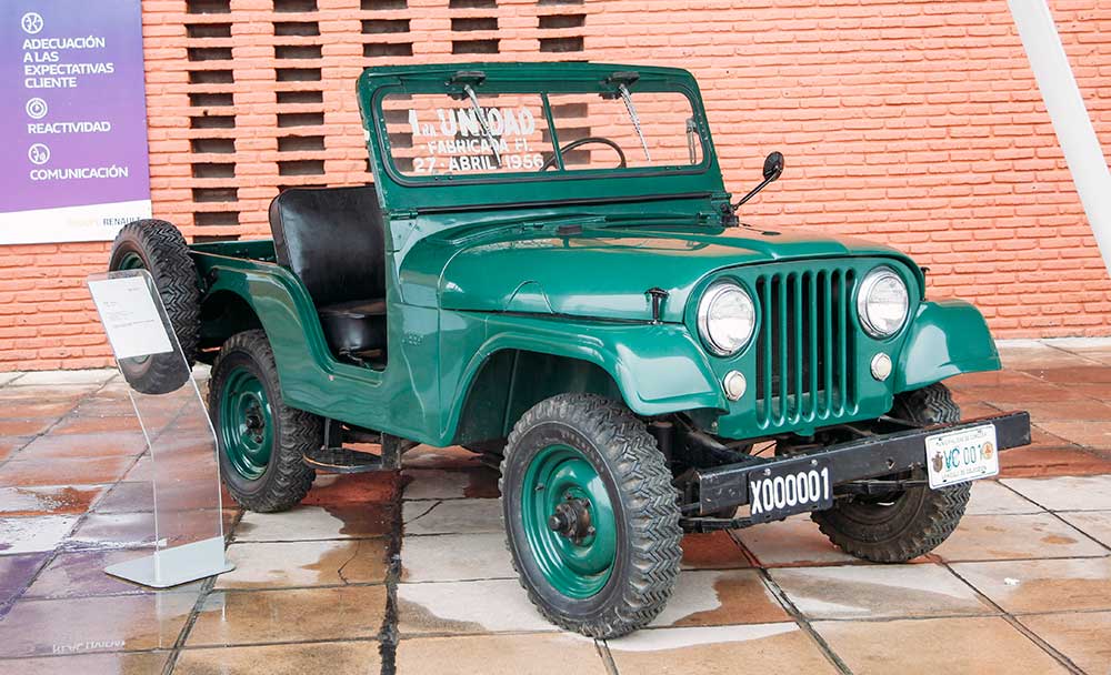 Jeep IKA primera unidad