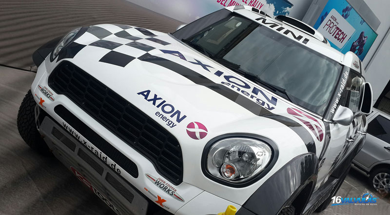 Mini All4 del Equipo AXION X-raid Team