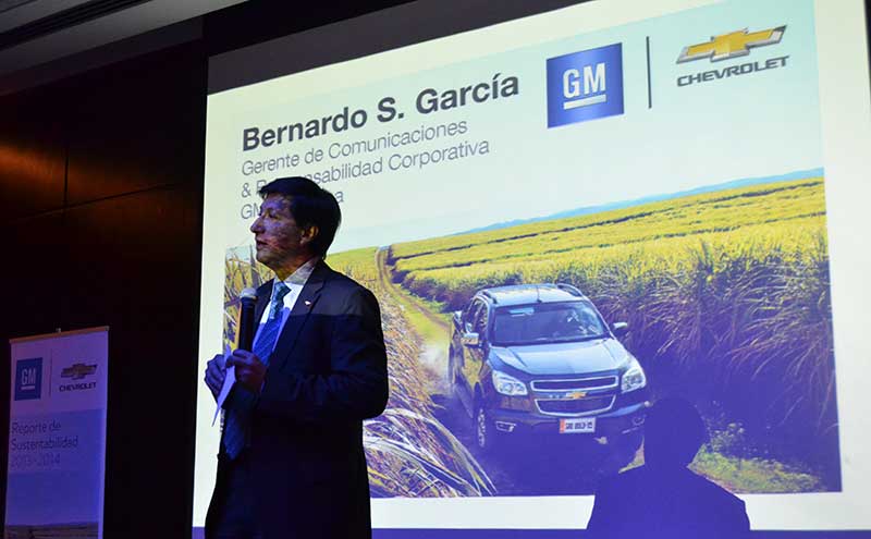 Bernardo Garcia gerente Comercial de GM