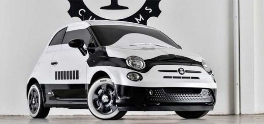 Fiat 500e stormtrooper star wars