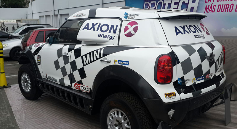 Mini All4 del Equipo AXION X-raid Team