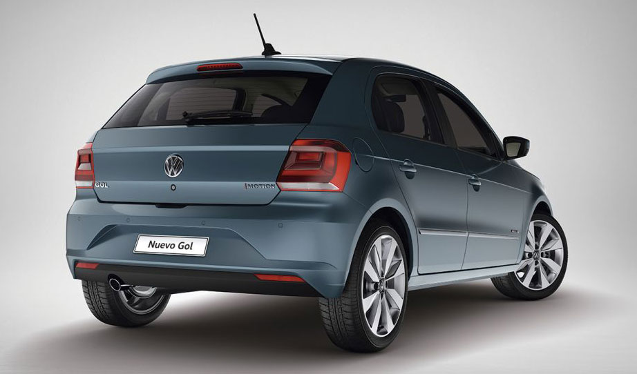 Nuevo Volkswagen Gol atras