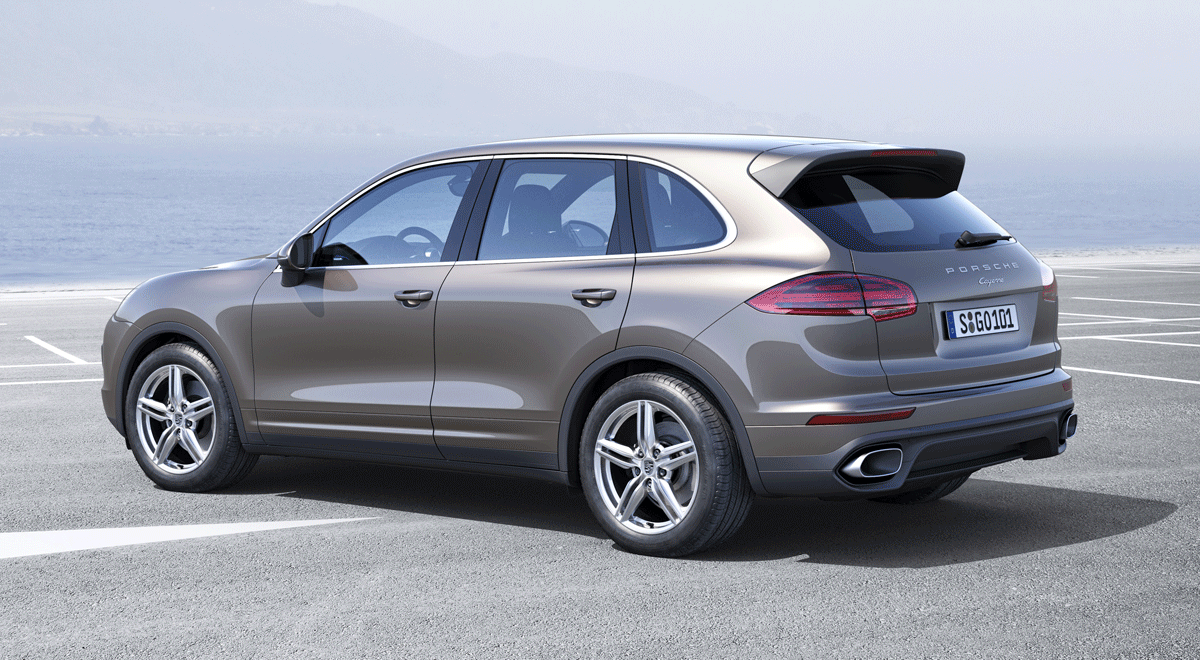 nuevo Porsche Cayenne atras