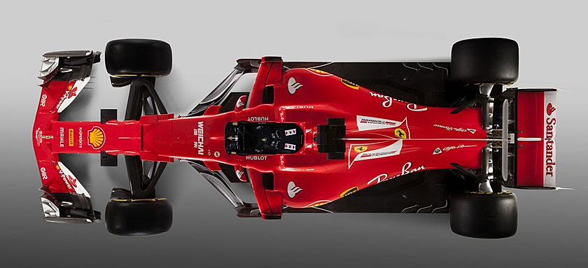 Ferrari presentó el modelo SF 70 H de Fórmula 1